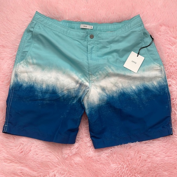Onia Other - Onia calder Trunks 7.5 Dip Dye Blue